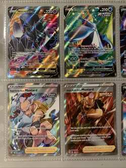 Pokemon TCG SWSH:Battle Styles Set Full Art Holo Rare Lot of 9 Cards NM - Image 5