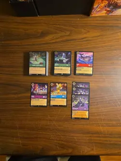 Lot Of 96 Disney Lorcana Into the Inklands Bulk Cards All Rarities Regular Foils - Image 1
