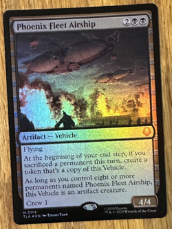 MTG Avatar: The Last Airbender, Phoenix Fleet Airship - Foil - Image 1