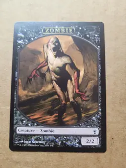 MTG Magic Token - Zombie (3/9) Conspiracy NM Graciano BULK DISCOUNT MUST BUY 2+! - Image 1