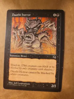Dauthi Horror [Tempest] Magic MTG Black Beast Played BULK DISCOUNT - Image 1