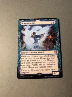 Dragonologist (Showcase) Foil R Tarkir: Dragonstorm 295 NM - Image 1