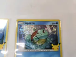 LOT!!! 2X Pokemon Squirtle TCG Holo 17/25 McDonald's 25th ANNIVERSARY ((NM)) - Image 4