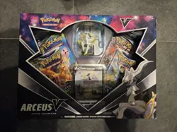 Pokemon TCG Arceus V Figure Box - 4 Pack 820650850165 - Image 1