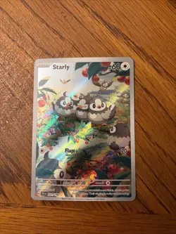 Pokemon TCG: Scarlett & Violet Base Set Starly 221/198 NM - Image 1