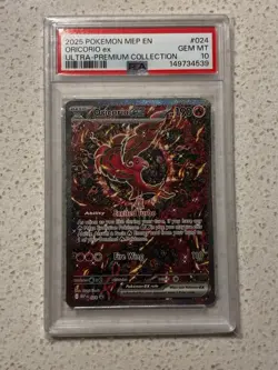 Pokemon Oricorio EX Ultra-Premium Collection Promo PSA 10 - Image 1