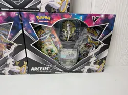 LOT OF 3 Pokemon TCG Arceus V Figure Collection Box - w/ 1 Cosmic Eclipse GOOD - Image 4
