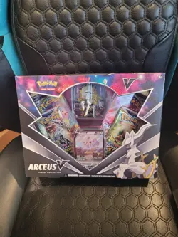 Pokemon TCG Arceus V Figure Collection Box Sealed New - Image 1
