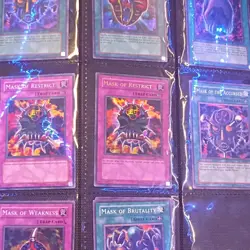 Yu-Gi-Oh! Mask of Restrict, Weakness, Brutality, Accursed Trap Spell Lot - Image 3