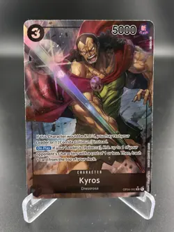 Kyros (Alternate Art) OP04-082 Rare Kingdoms of Intrigue One Piece NM - Image 1