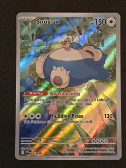 Snorlax 051 Sv: Scarlet & Violet Promo Cards Holo - Image 1