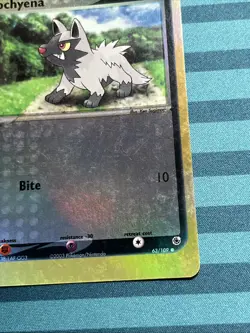 Pokemon Card - Poochyena - e-Series Reverse Holo (63/109) Ruby & Sapphire *LP* - Image 5