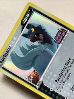 Pokemon Card - Poochyena - Stamped Reverse Holo (80/110) ex Holon Phantoms *VLP* - Image 2
