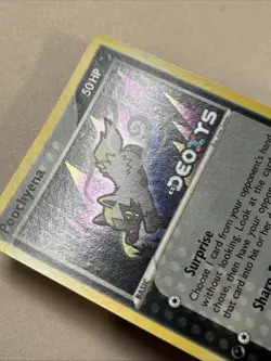 Pokemon Card - Poochyena - Stamped Reverse Holo (70/107) ex Deoxys *LP* - Image 2