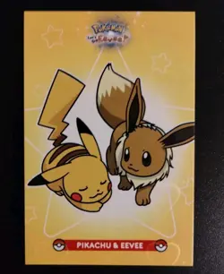 Pokemon Let's Go Eevee Database Set Peru Eevee Pikachu #5 US Seller - Image 1