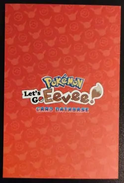 Pokemon Let's Go Eevee Database Set Peru Eevee Pikachu #5 US Seller - Image 2