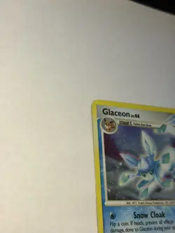 Pokemon TCG Glaceon LV.44 Holo Rare Card Majestic Dawn 5/100 - Image 4