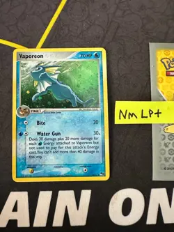 Pokemon Card Vaporeon POP Series 3 Holo Rare 6/17 319 💎NM LP +💎 - Image 1