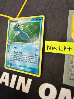 Pokemon Card Vaporeon POP Series 3 Holo Rare 6/17 319 💎NM LP +💎 - Image 3