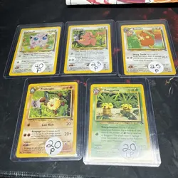 Pokemon Southern Islands Card Lot Lickitung Raticate Primeape Played - Image 1