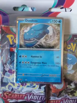 Pokemon Trading Card Game Scarlet and Violet Triple Pack - DONDOZO - Image 2