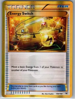 Energy Switch 109/108 XY - Roaring Skies - Pokemon Card - NM - Image 1