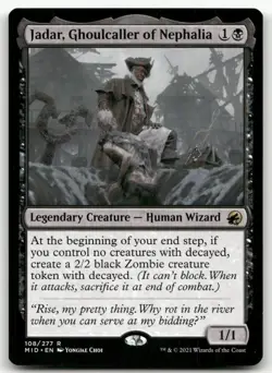 Jadar, Ghoulcaller of Nephalia #108 (NM) Midnight Hunt MID Magic MTG - Image 1