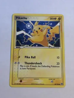 Pikachu - 60/106 Ex Emerald 2005 - Vintage - Pokemon TCG - Image 1