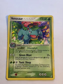LP Venusaur 28/100 Crystal Guardians Rare Pokemon - Image 1