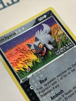 Pokemon Card - Poochyena - Stamped Reverse Holo (79/113) ex Delta Species *LP* - Image 2