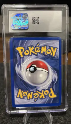 Pokemon TCG Alakazam Base Set CGC 8 - Image 2