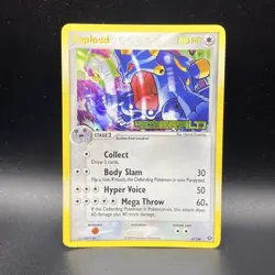 Pokemon Exploud 3/106 EX Emerald Holo Rare Reverse Holo LP - Image 1
