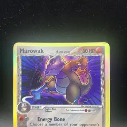 NM Marowak - Holo #10 Delta Species Pokemon TCG - Image 2
