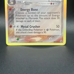 NM Marowak - Holo #10 Delta Species Pokemon TCG - Image 3