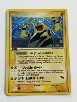 Pokemon TCG Electabuzz Unseen Forces 22/115 Reverse Holo Rare Basic 70HP English - Image 1