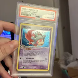 Pokemon TCG 2005 Slowking Holo Unseen Forces EX 14/115 PSA 8 NM ✨(low pop) ✨ - Image 1
