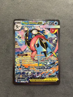 Mega Greninja ex SIR 116/086 Pokemon TCG Chaos Rising - Image 1