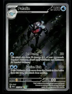 Palafin 225/091 Illustration Rare Paldean Fates Pokemon NM/M - Image 1
