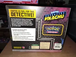 Pokemon Detective Pikachu Cafe Figure Collection Box, Burning Shadows, Sealed - Image 3