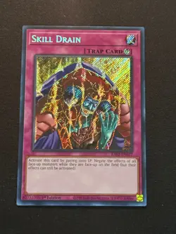 Yu-Gi-Oh! TCG Skill Drain RA02-EN077 Secret Rare NM/M 1st Ed. - Image 1