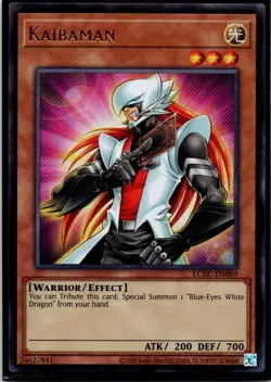 Kaibaman Unlimited Ultra Rare Legendary Collection Kaiba (2020 Date Reprint) LCK - Image 1