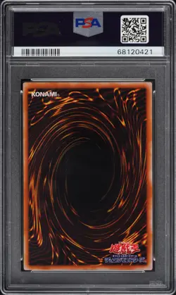 2001 YUGIOH JAPANESE PREMIUM PACK 4 DARK MAGICIAN #P4-02 PSA 9 MINT #68120421 - Image 2