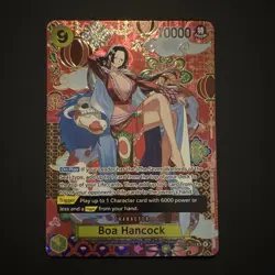Bandai One Piece Boa Hancock OP14-112 The Azure Sea's Seven SP SR Alt Art Foil - Image 1