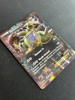 Pokemon TCG Tyranitar EX Holo Ultra Rare Card 42/98 XY Ancient Origins - Image 2
