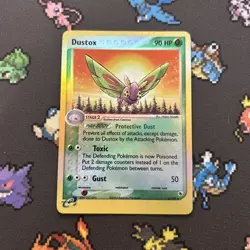 Dustox 6/109 Reverse Holo NM/LP -Vintage Pokemon Card- EX Ruby And Sapphire (2z) - Image 1