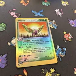 Dustox 6/109 Reverse Holo NM/LP -Vintage Pokemon Card- EX Ruby And Sapphire (2z) - Image 2