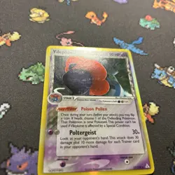 Vileplume 17/110 LP/EX -Vintage Holo Rare Pokemon Card- EX Holon Phantoms (5z) - Image 2