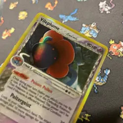 Vileplume 17/110 LP/EX -Vintage Holo Rare Pokemon Card- EX Holon Phantoms (5z) - Image 4