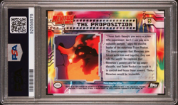 Topps Pokemon Movie Team Rocket Card 1999 Black Logo #5 - PSA 9 - Image 2