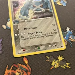 Metagross 2/17 MP -Vintage Rare Holo Pokemon Card- Pop Series 1 (5z) - Image 3